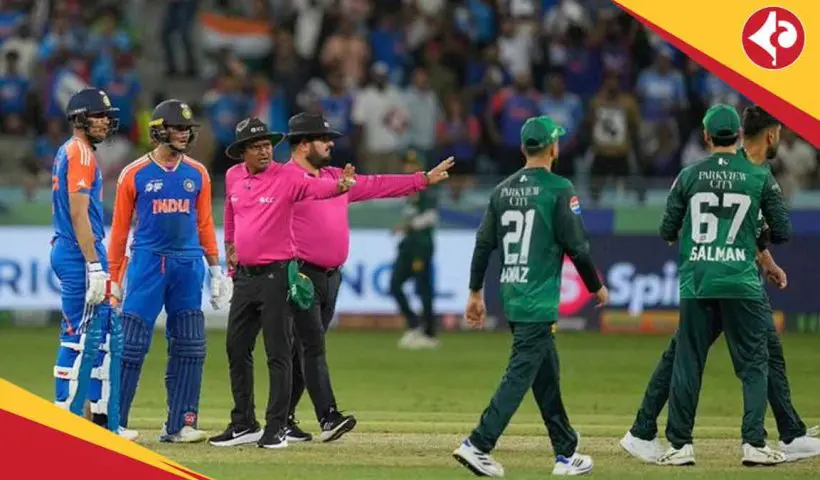 India vs Pakistan in Asia Cup Final Suryakumar Yadav skips trophy shoot sparks with Salman Ali Agha