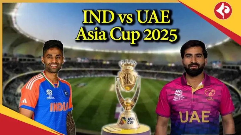 India vs UAE in Asia Cup 2025 where to watch free live Streaming & telecast in India