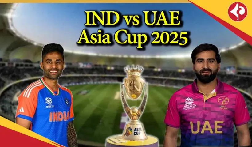 India vs UAE in Asia Cup 2025 where to watch free live Streaming & telecast in India