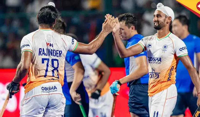 India's 15-0 Thrashing of Kazakhstan Hockey Asia Cup