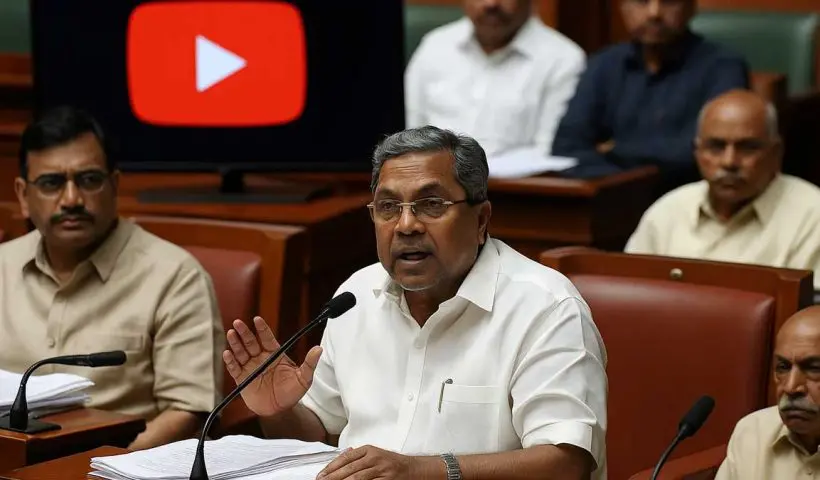 Karnataka Congress Govt's Proposal for YouTube Channel Licensing Like TV Sparks Debate