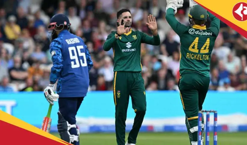 South Africa Thrash England by 7 wickets in first ODI at Headingley