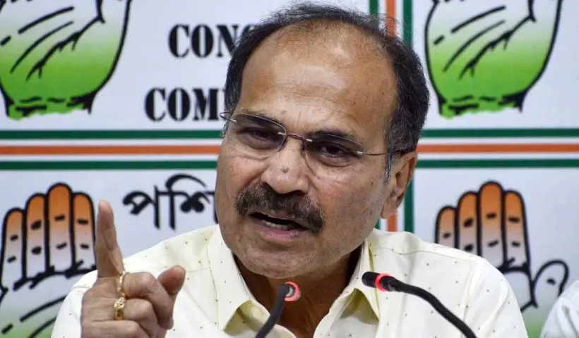 TMC Protest is Just an Election Strategy,” Adhir Ranjan Chowdhury Criticizes