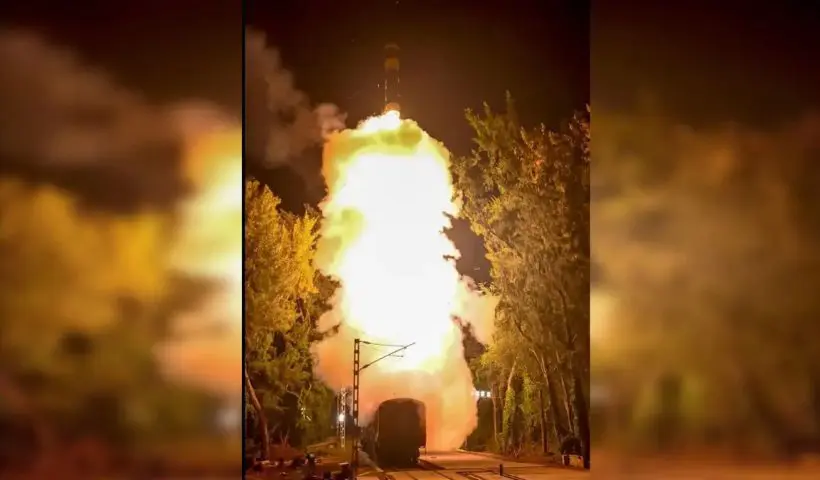 Agni Prime Rail Launch