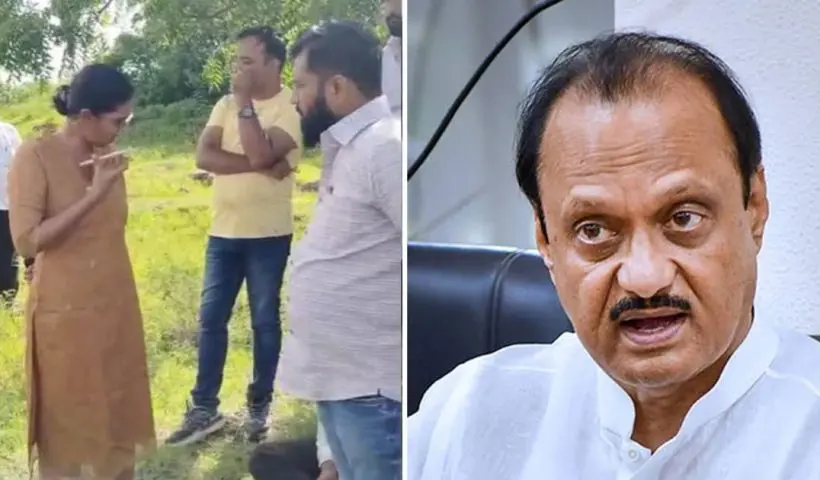 Ajit Pawar phone threat