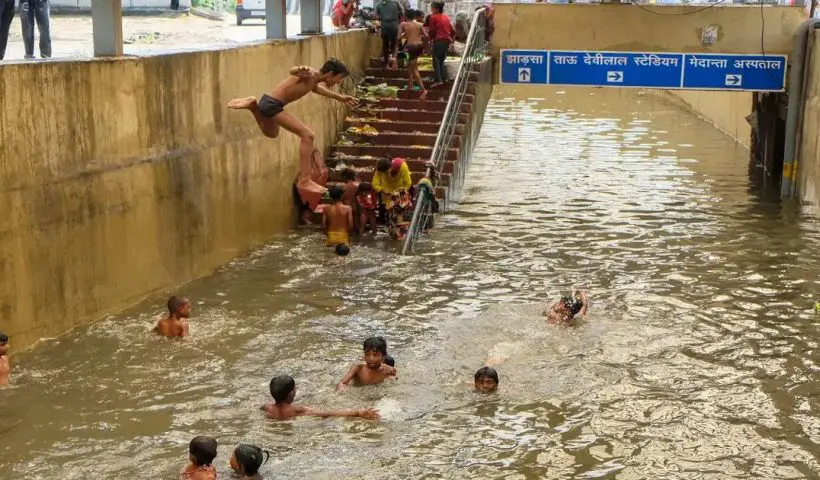 Floods and landslides North India