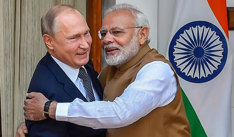 Putin Arrives in India, Meets Modi at Rashtrapati Bhavan Amid Anticipation
