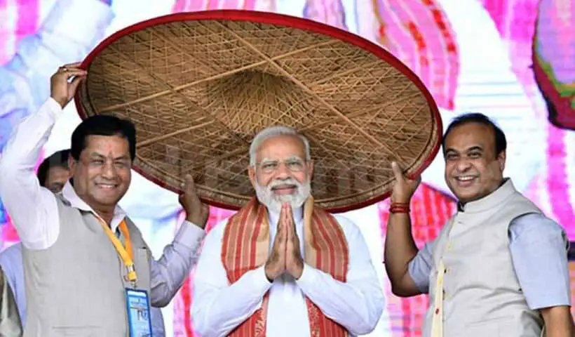 Narendra Modi in assam
