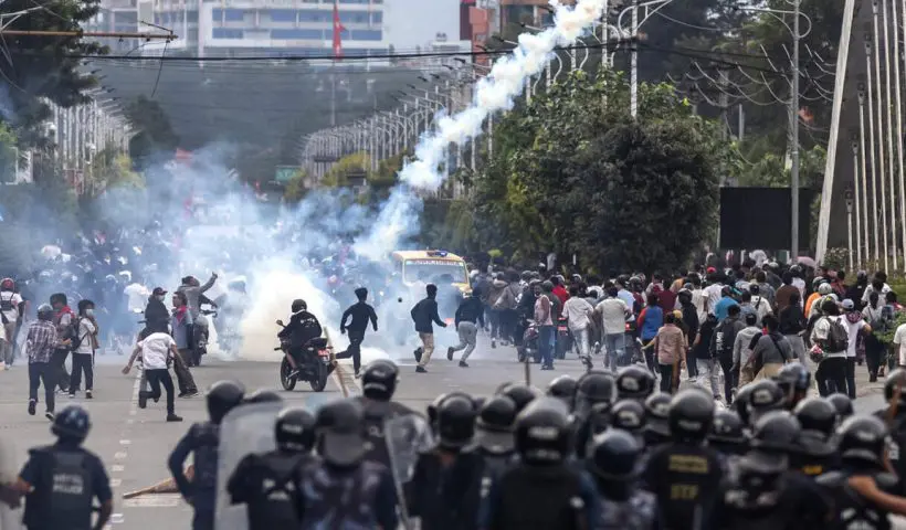Nepal prison escape attempt Army Fire Shots