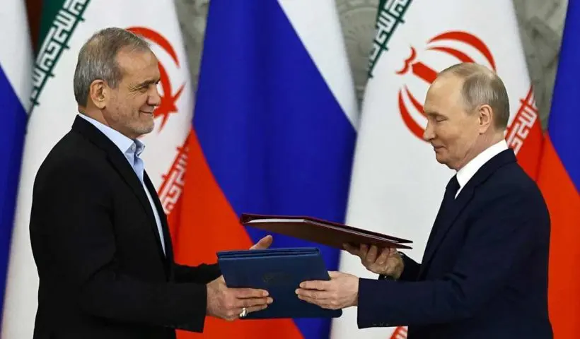 Political Tensions Russia and iran