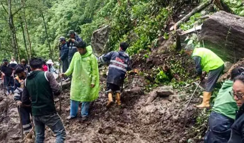 Sikkim landslide death