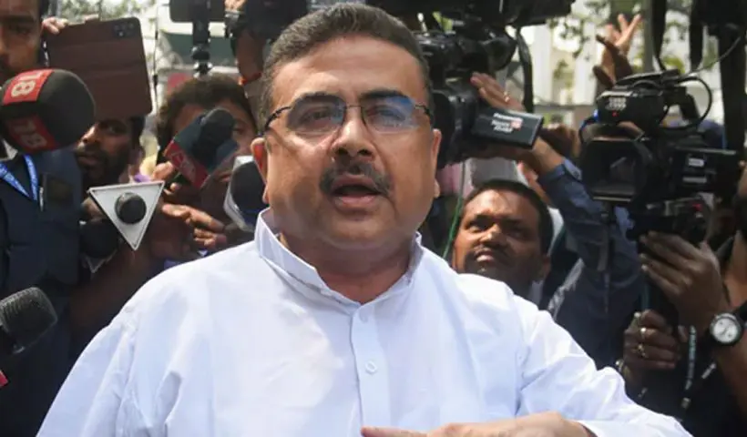 Suvendu Condemns Attack on EC Office as Constitutional Violation Despite Police Presence”