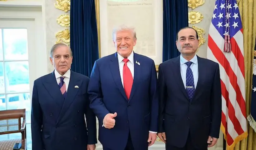 Trump Shehbaz Sharif Meeting