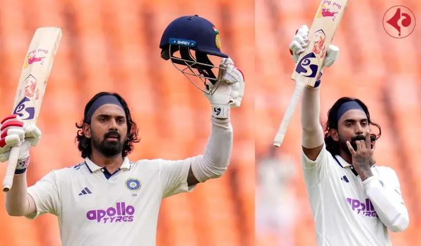 Indian Cricket Team star batter KL Rahul scores Test Century after 3211 days in India vs West Indies Test