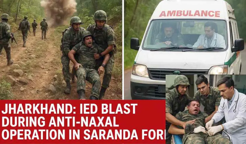 Jharkhand IED blast 2025