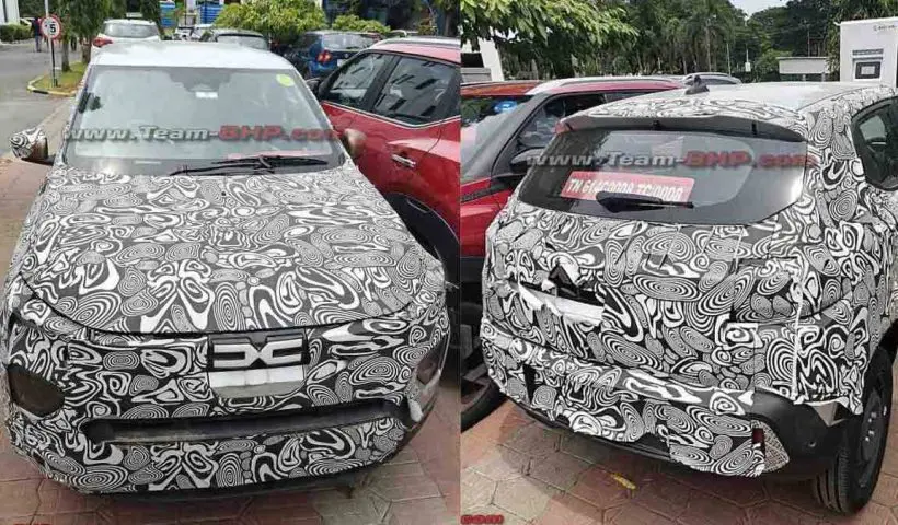 Renault Kwid EV spotted