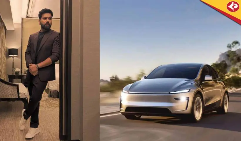 Rohit Sharma Adds Tesla Model Y