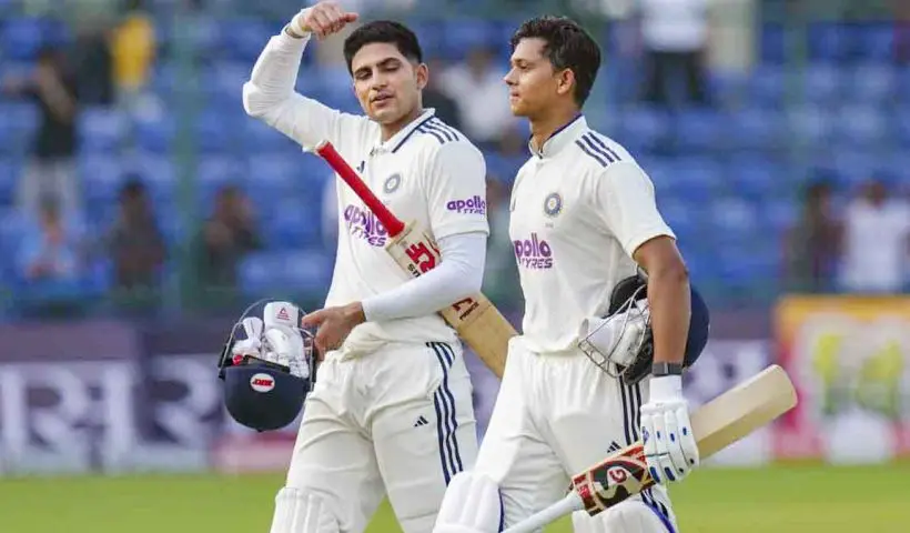 india-vs-west-indies-2nd-test-yashasvi-jaiswal-run-out-controversy-shubman-gill-blame