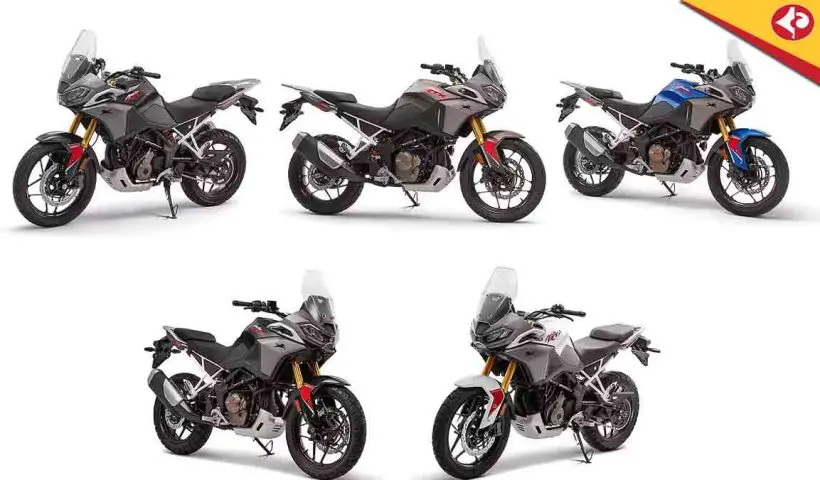 TVS Apache RTX 300 Available in Five Colours
