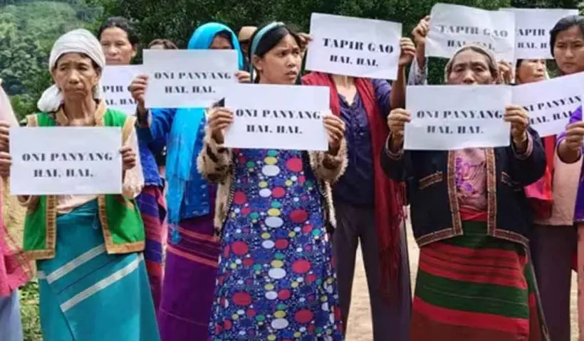 arunachal-pradesh-tribal-protest-freedom-of-religion-act-1978