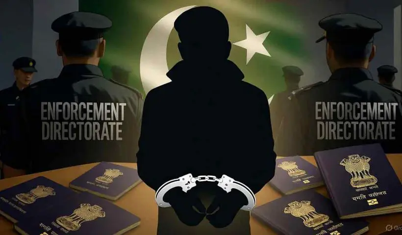 ED has arrested a man from West Bengal for allegedly helping a Pakistani operative create illegal passports for over 250 Bangladeshi immigrants, raising major national security concerns.