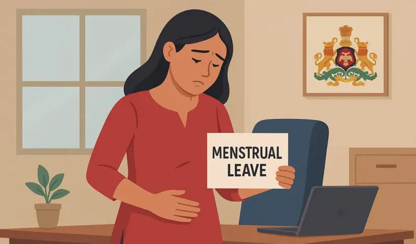 Karnataka women paid leave policy