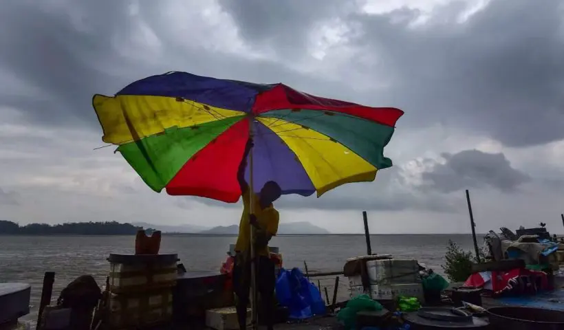 Cyclone Montha weakens