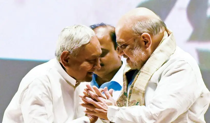 Nitish Kumar, Bihar Leaders Hold Crucial Talks with Amit Shah