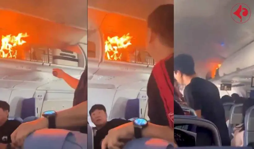plane-Fire Incident-power-bank-explosion-air-china