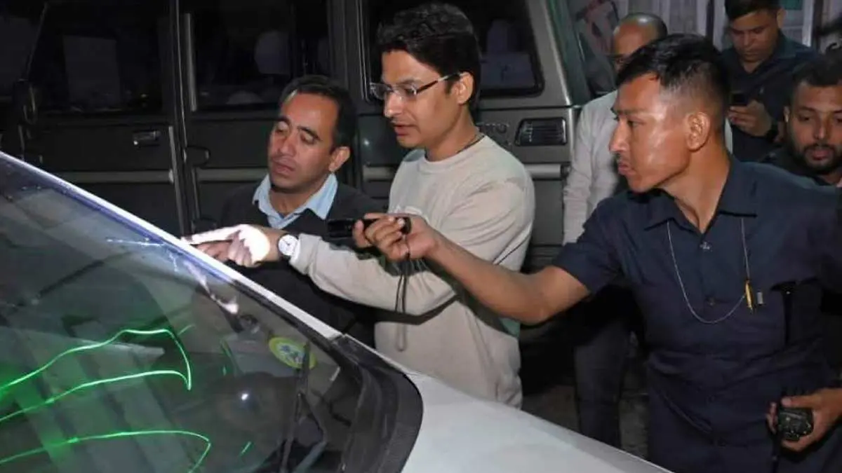 raju-bista-convoy-attack-darjeeling-politics