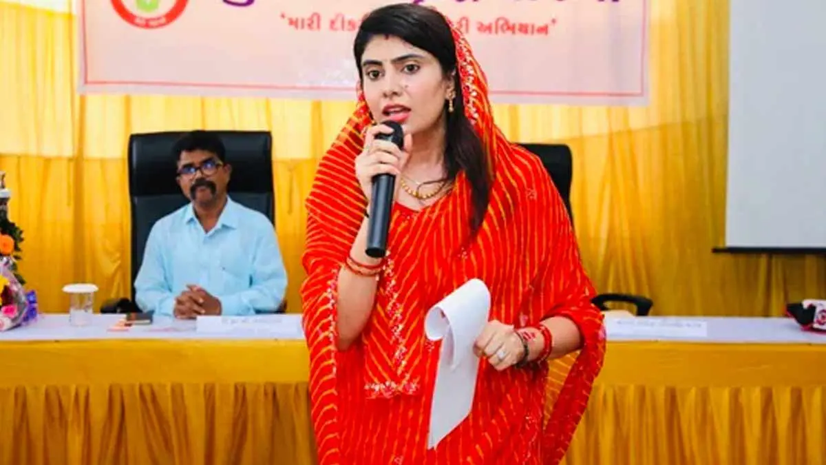 gujarat-new-cabinet-2025-rivaba-jadeja-joins-as-minister