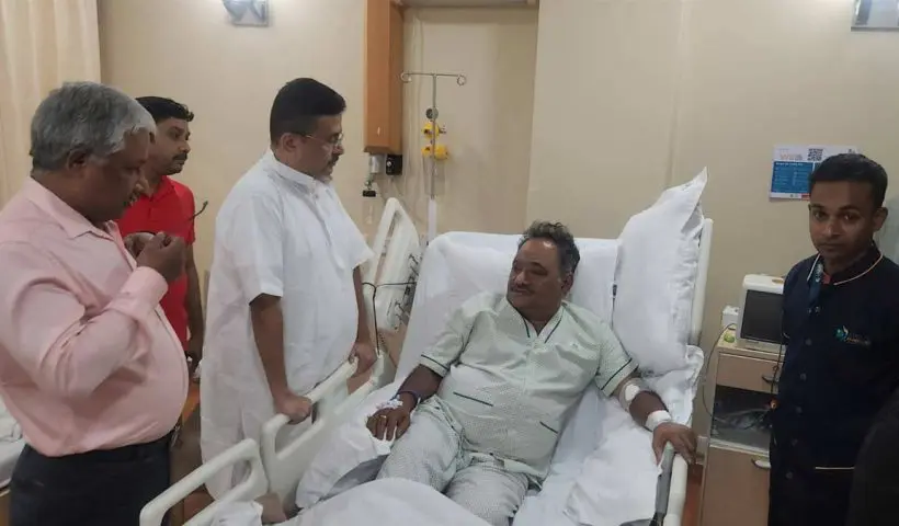 bjp-bengal-president-shamik-bhattacharya-hospital-suvendu-visit