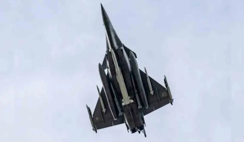 ASMPA-R Missile from Rafale-M Jet
