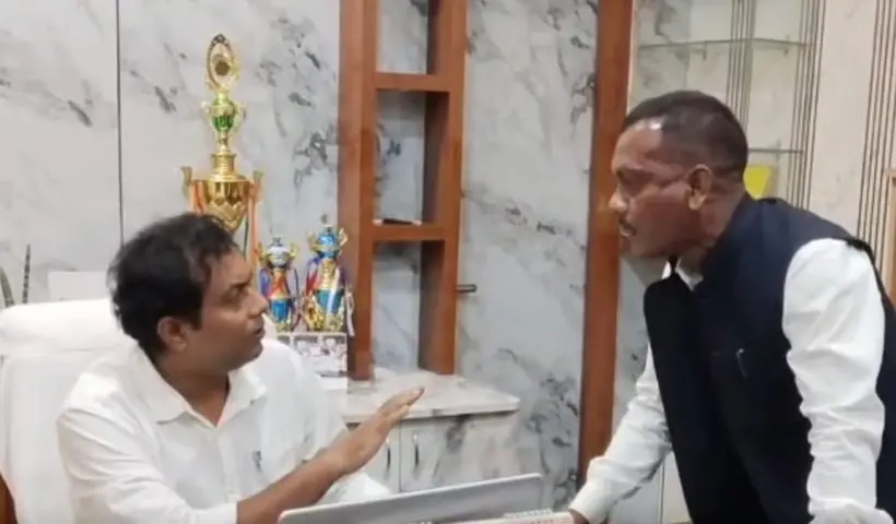 alipurduar-bjp-mp-manoj-tigga-bdo-clash-tmc-row