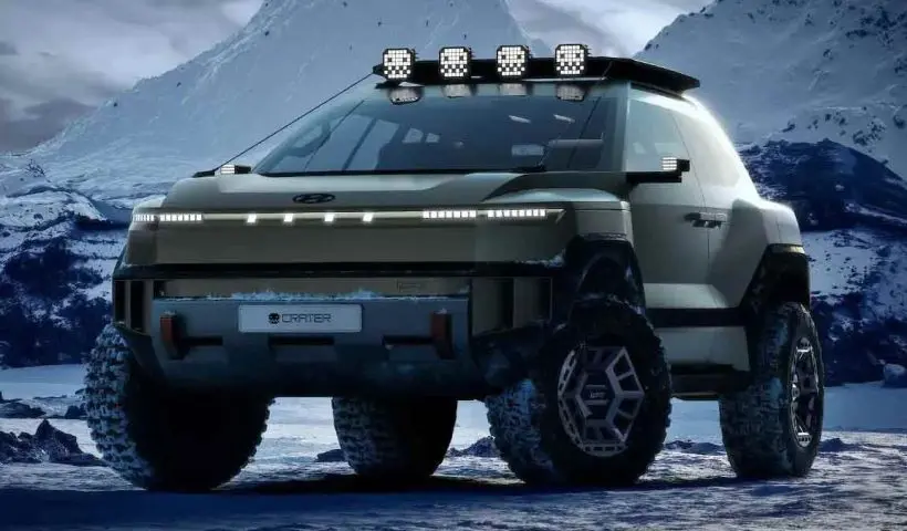 Hyundai Crater Concept SUV Unveiled