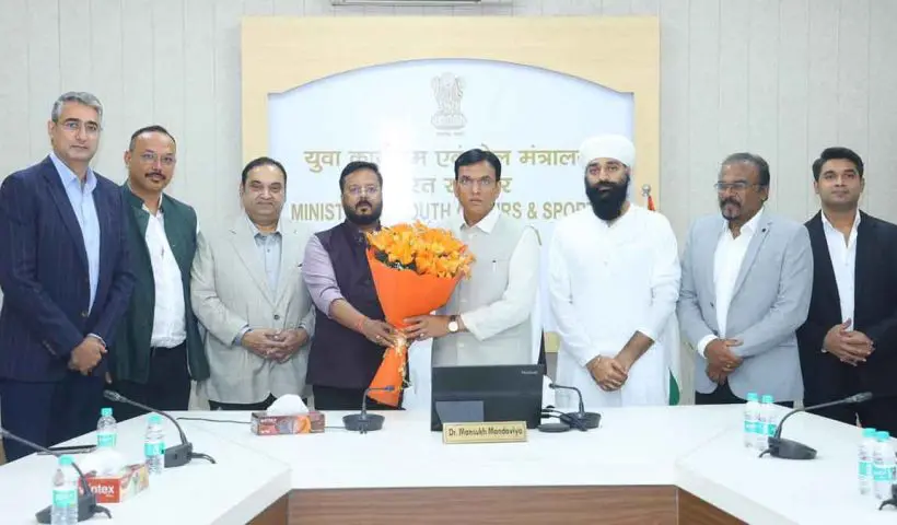 Mansukh Mandaviya, Sports Ministry