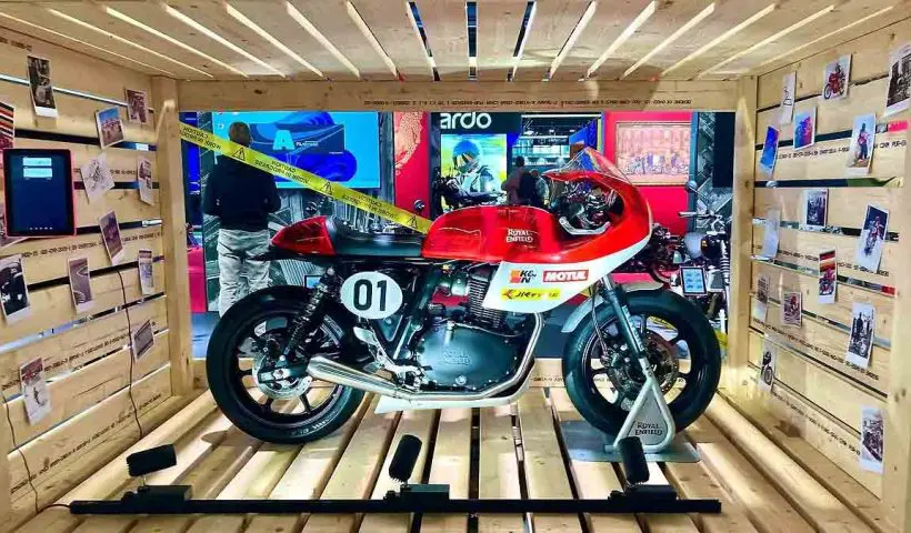 Royal Enfield Continental GT 750 Showcased