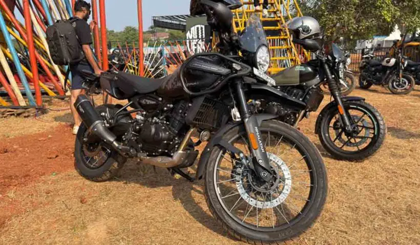 Royal Enfield Himalayan 450 Mana Black Edition Launched