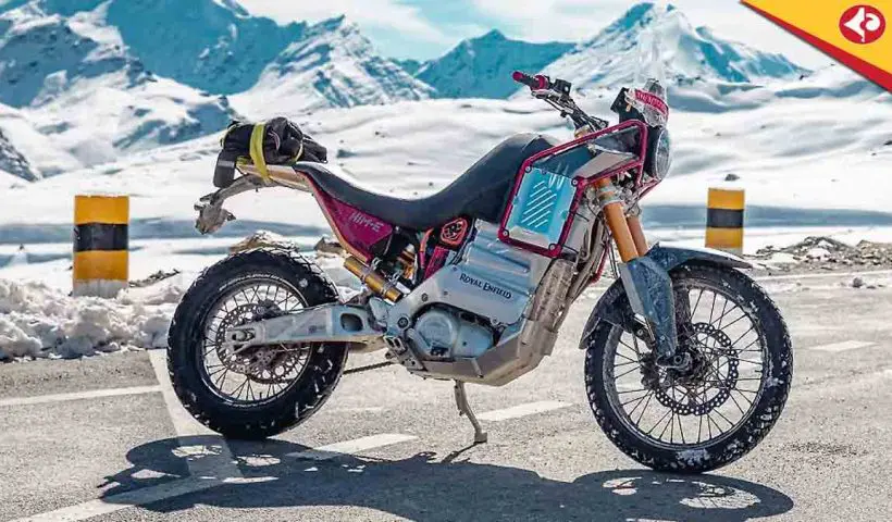 Royal Enfield Himalayan Electric unveiled