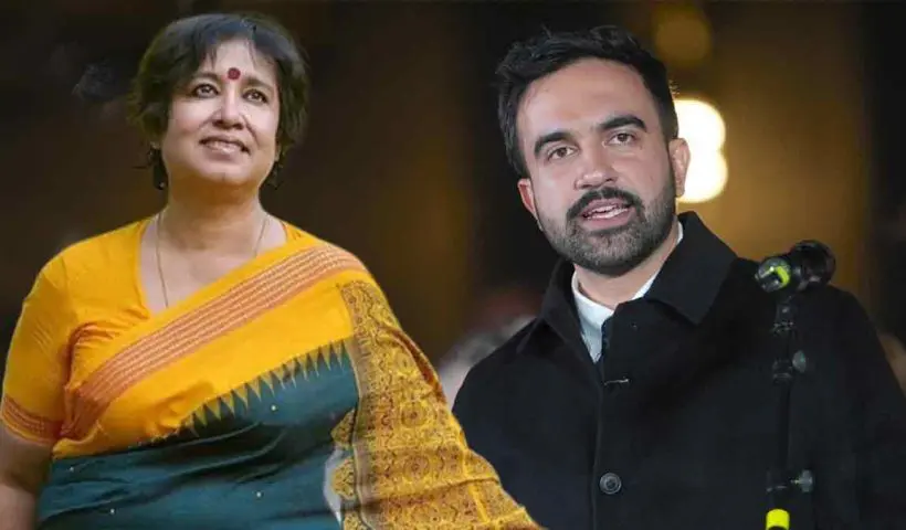 Author Taslima Nasrin expresses her support for Indian-origin Zohran Mamdani in the New York mayoral race, calling him “educated, secular, liberal, and dedicated.