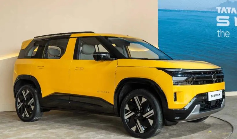 Tata Siera launching tomorrow