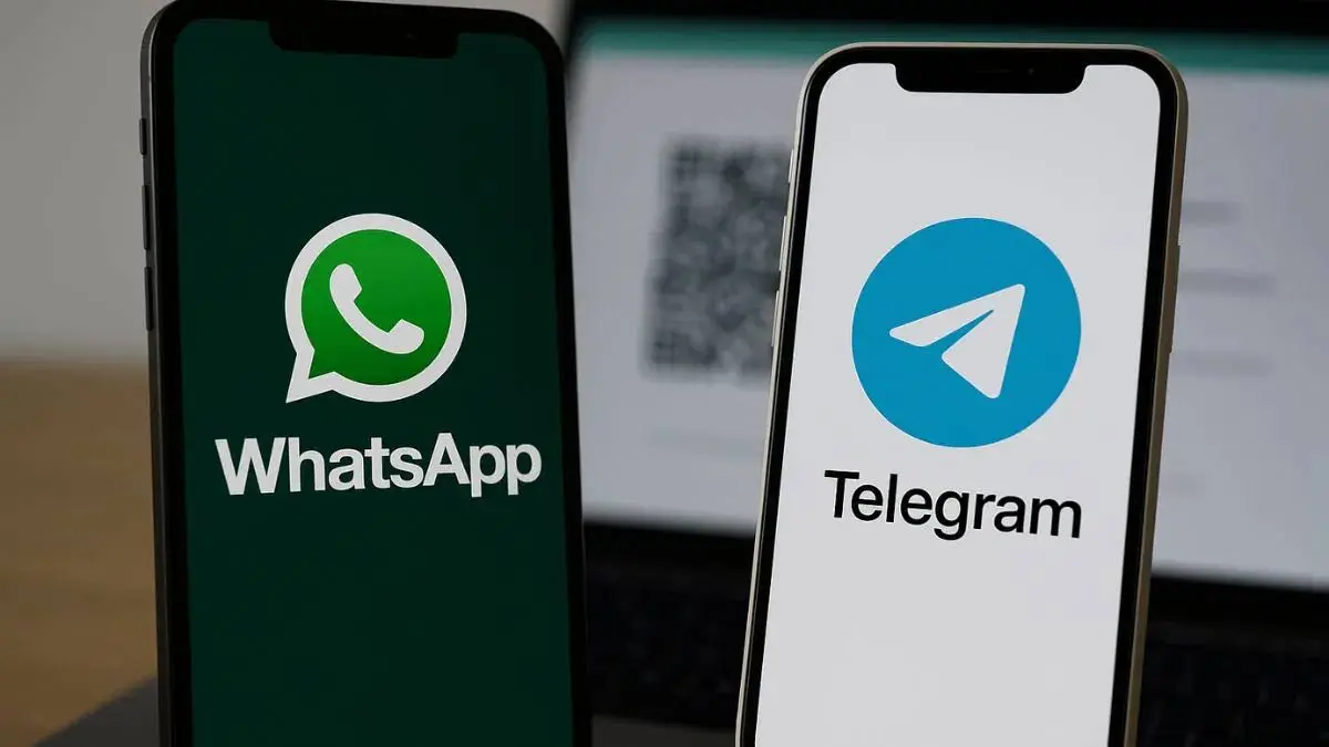 WhatsApp-Telegram