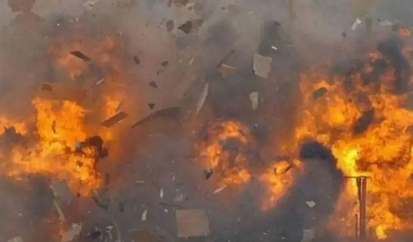 Explosion Near Radisson Hotel