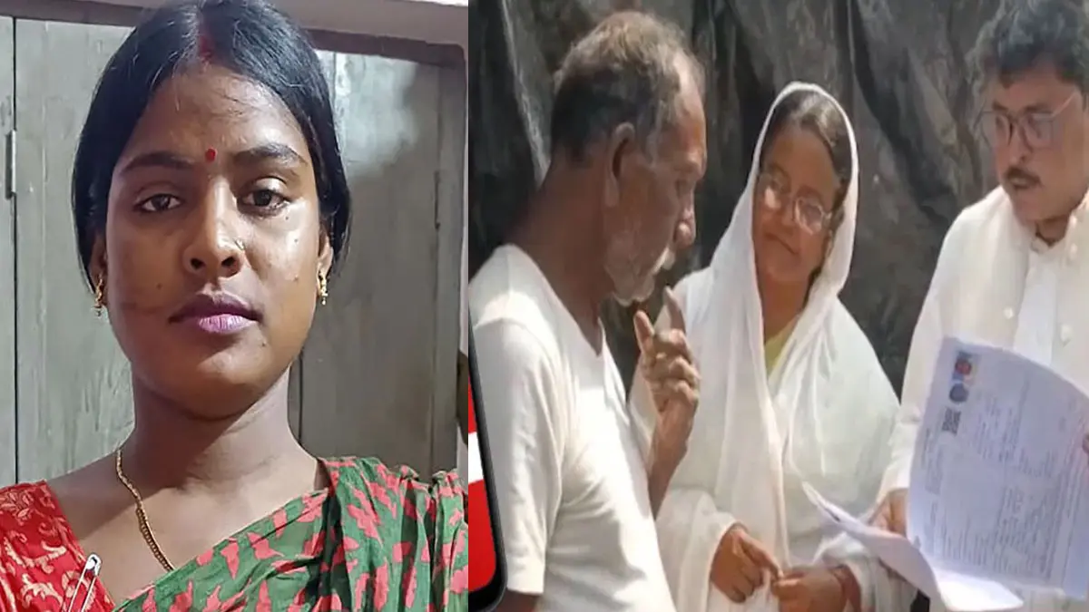 TMC MLA Visit Sandeshkhali BJP Candidate