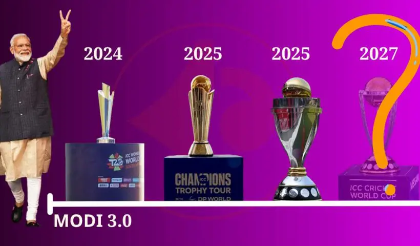india-icc-trophies-narendra-modi-third-term