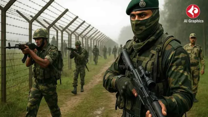 India Bangladesh border security