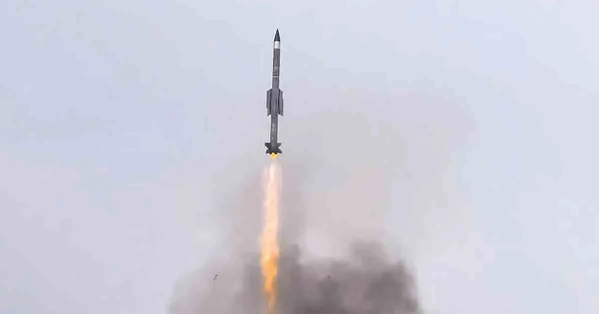 missile test