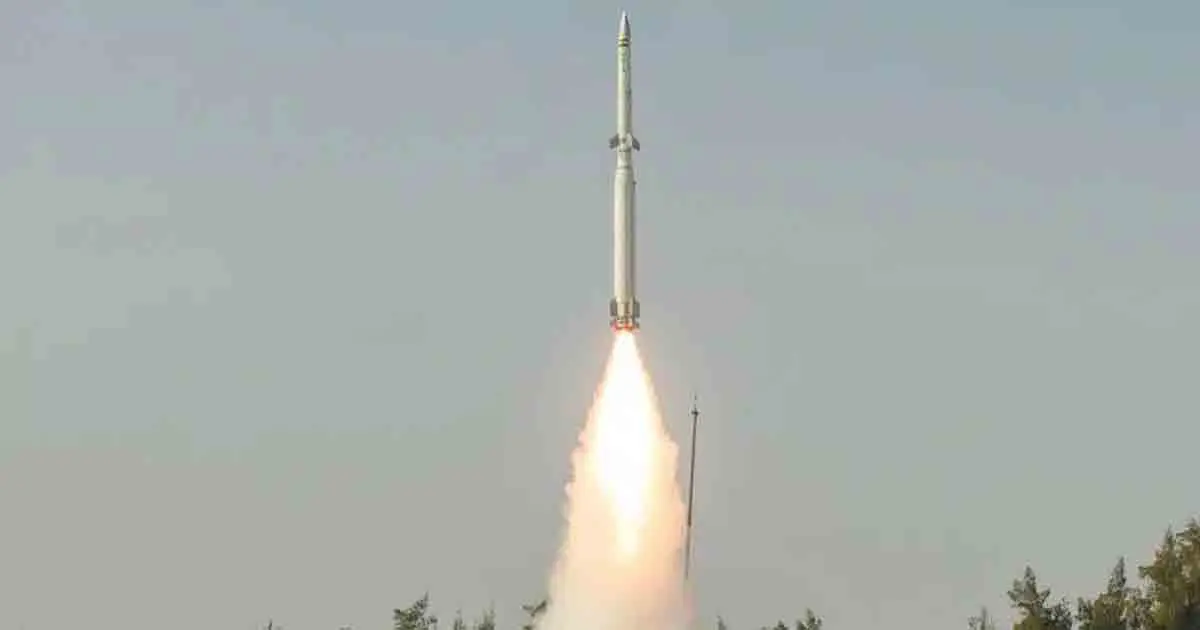 ballistic missile, representative image