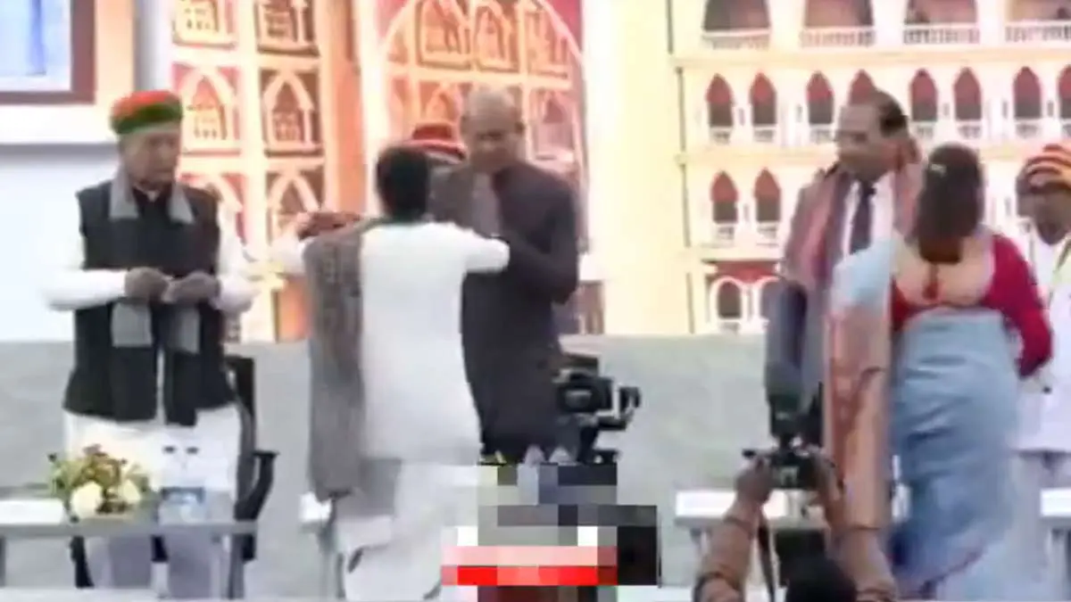 mamata-arjun-meghwal-uttariya-controversy