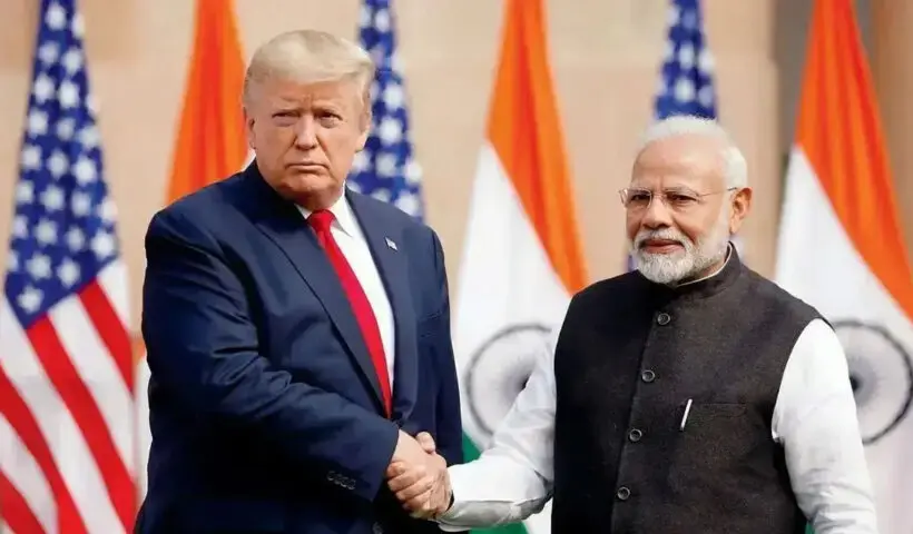 Trump praises Modi